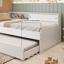 Ver imagem 6 de Bicama Infantil com Modulo e Proteção Lateral Caracol