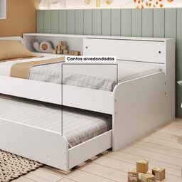 Bicama Infantil com Modulo e Proteção Lateral Caracol - 6