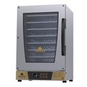 Ver imagem 4 de Kit Forno Turbo Elétrico Progás Prp-008 Plus Dourado 220v + Mesa Mes-008 Inox