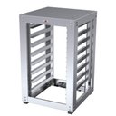 Ver imagem 6 de Kit Forno Turbo Elétrico Progás Prp-008 Plus Dourado 220v + Mesa Mes-008 Inox