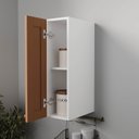 Ver imagem 4 de Armário Aéreo Planejado 1 Porta 20cm Arizona CabeCasa MadeiraOriginals Laranja/Terracota/Branco