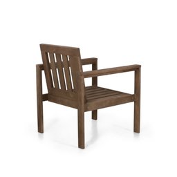 Conjunto Banco 3 Lugares e Poltronas Madeira Maciça Yescasa - 7