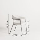 Ver imagem 3 de Poltrona Base de Metal Mp248