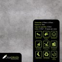 Ver imagem 2 de Piso Vínilico em Placa Pietra Grigio Placa 61cm x 61cm x 3mm Casa Grassi