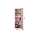 Ver imagem 3 de Estante Livreiro Multiuso Larissa Rosa/Rose
