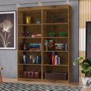 Ver imagem 2 de Estante para Livros Multiuso 178cmx102cm Larissa