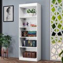 Ver imagem 2 de Estante Livros Multiuso 178CMX153CM Larissa Branco