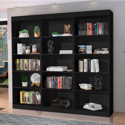Estante para Livros Multiuso 178cmx153cm Larissa - 1