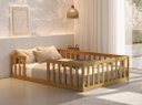 Ver imagem 1 de Cama Infantil Montessoriana Casal Cor Nogueira Nemargi