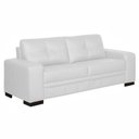 Ver imagem 1 de Sofá 3 Lugares 210cm Milano Couro Branco Fosco Gran Belo