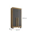 Ver imagem 6 de Armário Multiuso 2 Portas 3 Prateleiras Pari