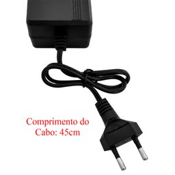 Fonte de Alimentação 12v 5A 60w Bivolt P4 P/ Cftv Fita Led Câmera Cd Dvd Monitor Roteador Telecom - 4