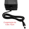 Fonte de Alimentação 12v 5A 60w Bivolt P4 P/ Cftv Fita Led Câmera Cd Dvd Monitor Roteador Telecom - 3