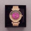 Ver imagem 4 de Relógio Feminino Luxo Paris com Strass Correa Metal + Caixa