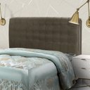 Ver imagem 1 de Cabeceira Super King 195cm New Plus Dama Marrom