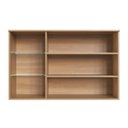 Ver imagem 7 de Armário Aéreo 120cm 2 Portas 3 Nichos Prateleira de Vidro Isabelle