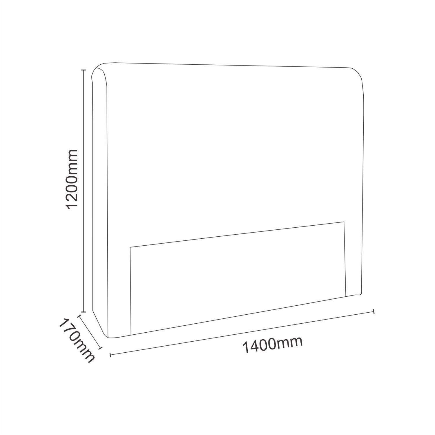 Cabeceira Casal New Plus 140cm Dama - 4
