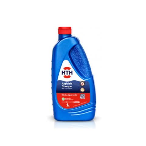 Algicida de Choque Solução Água Verde 1lt - Hth