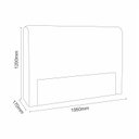 Ver imagem 4 de Cabeceira Super King 195cm New Plus Dama Marrom