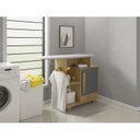 Ver imagem 1 de Armário Multiuso com Tábua de Passar 1 Porta Havaí