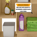 Ver imagem 5 de Tábua de Passar Havaí com 1 Porta 2 Nichos e Suporte para Ferro e Cabideiro RV Móveis