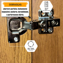 Ver imagem 4 de Tábua de Passar Havaí com 1 Porta 2 Nichos e Suporte para Ferro e Cabideiro RV Móveis Bege/Cinamomo/Off White