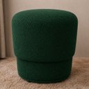 Ver imagem 4 de Poltrona Orgânica Maya Bouclê Verde Sala Quarto Recepção
