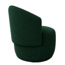 Ver imagem 3 de Poltrona Orgânica Maya Bouclê Verde Sala Quarto Recepção
