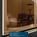 Ver imagem 3 de Cristaleira Proença 70cm 1 Porta Vidro Reflecta e 2 Gavetas Nogueira Touch/carbono Prime Tx -