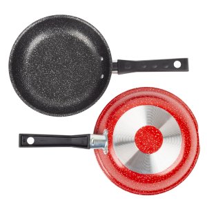 Hamburgueira Dupla Antiaderente 14cm Vermelho Nacional