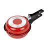 Hamburgueira Dupla Antiaderente 14cm Vermelho Nacional - 3