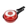 Hamburgueira Dupla Antiaderente 14cm Vermelho Nacional - 2