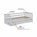 Ver imagem 4 de Bicama Infantil Mission em Madeira Maciça/MDF