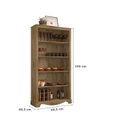 Ver imagem 3 de Cristaleira Chicago com 4 Prateleiras