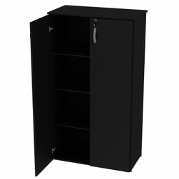 Armário Multiuso Alto Para Escritório 2 Portas - 3