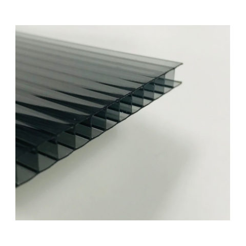 Chapa de Policarbonato Alveolar Fume 2,10x6,00x4mm