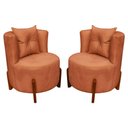 Ver imagem 1 de Kit 2 Poltronas Orgânica Curva Luna Boucle - Montanaris Decor