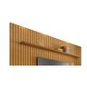 Painel para Tv até 75 Polegadas Ripado 2 Prateleiras 100% Mdf Roma - 4