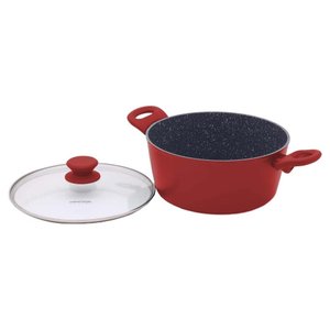 Panela Caçarola 24cm 3,8l Revestimento Cerâmico Mimo Style