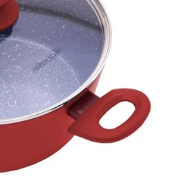 Panela Caçarola 24cm 3,8l Revestimento Cerâmico Mimo Style - 4