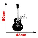 Ver imagem 2 de Adesivo Violão Música Canário Pássaro