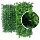 Ver imagem 4 de 19 Folhagens Artificiais Samambaia em Placa Decorativa para Parede Verde Vertical e Muro Inglês