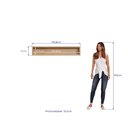 Ver imagem 5 de Nicho Decorativo para Cozinha 120cm Isabelle Bege/Freijó