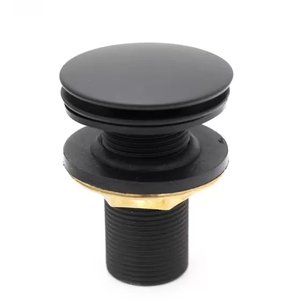 Válvula Click para Lavatório, Banheiro e Lavabo Samer Metais Black
