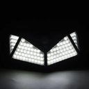 Ver imagem 4 de Luminaria Solar 100 Led Sensor Movimento Detecta Presença Kit 8 Und Arandela Parede Iluminaçao A