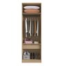 Guarda Roupa Modular 2 Portas 1 Gaveta 2 Prateleiras Nancy - 4