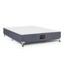 Ver imagem 1 de Cama Box Castor Casal Suede Cinza 138x188x27cm