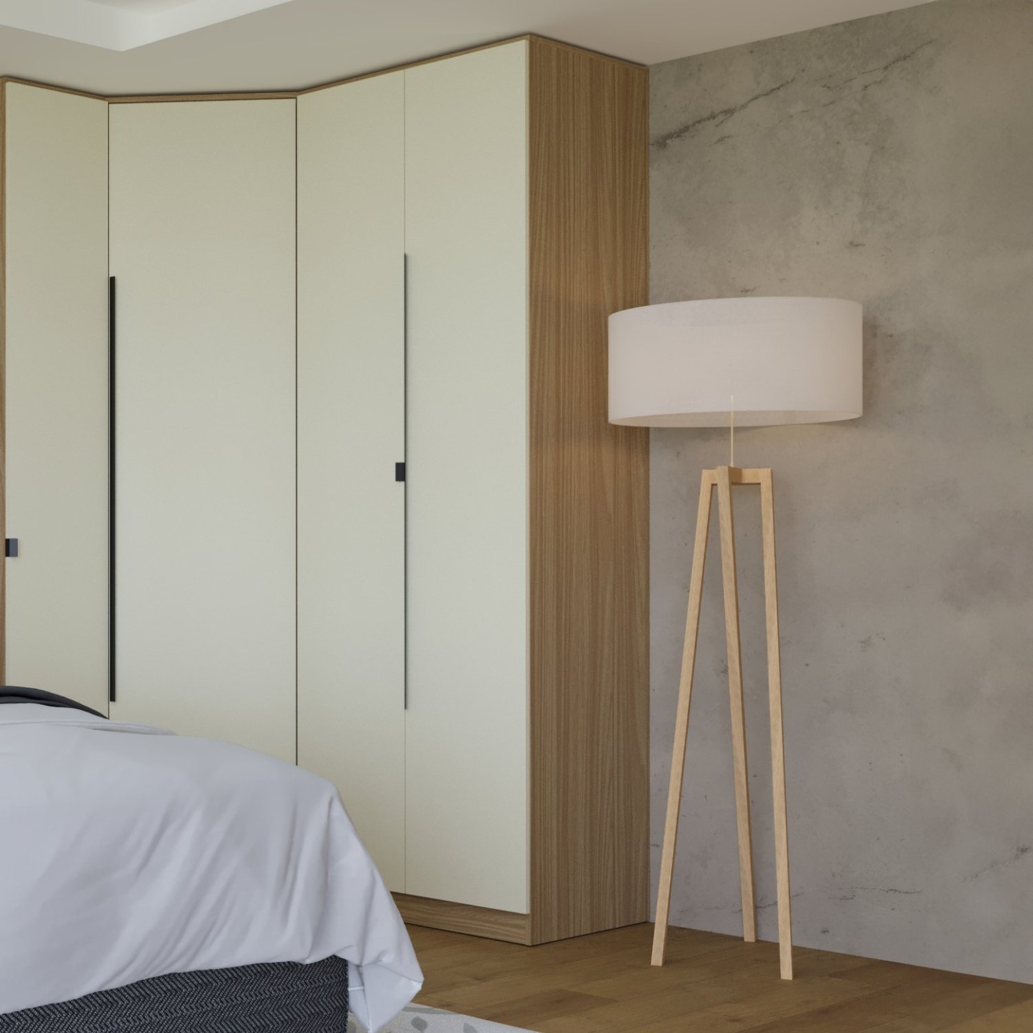 Guarda Roupa Modular 2 Portas 1 Gaveta 2 Prateleiras Nancy - 1