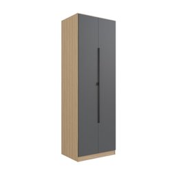 Guarda Roupa Modular 2 Portas 6 Prateleiras Nancy - 2
