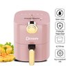 Fritadeira Elétrica Airfryer Sem Óleo Rosa 4,3 Litros Dessini - 1